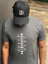 Power, Love, & Sound Mind - Unisex Tee (Dark Grey Heather)