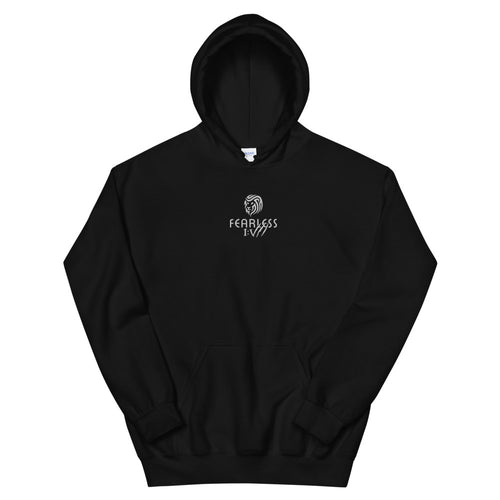 The Fearless Logo- Black Hoodie