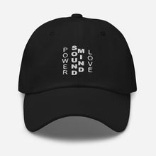 Power, Love, & Sound Mind-Dad Hat (Black)